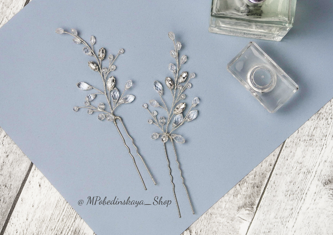 Украшения для волос СПб. Веточка со шпильками. Купить в СПб