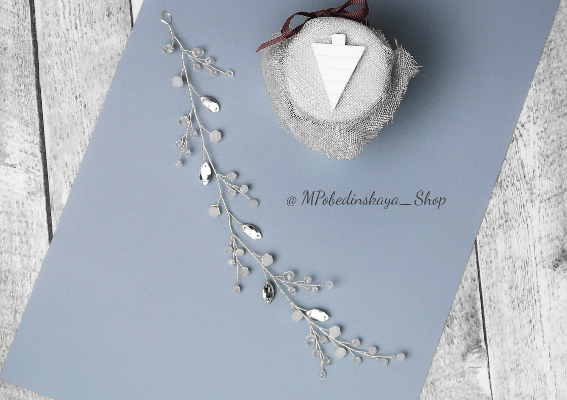 Свадебные украшения для волос СПб. Интернет - магазин. Купить